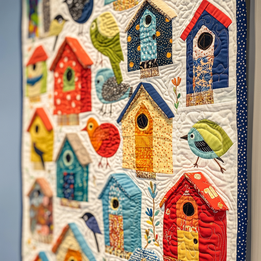 Birdhouse DAI221024212 Quilt Blanket