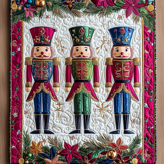 Christmas Nutcracker TAI101224550 Quilted Placemats