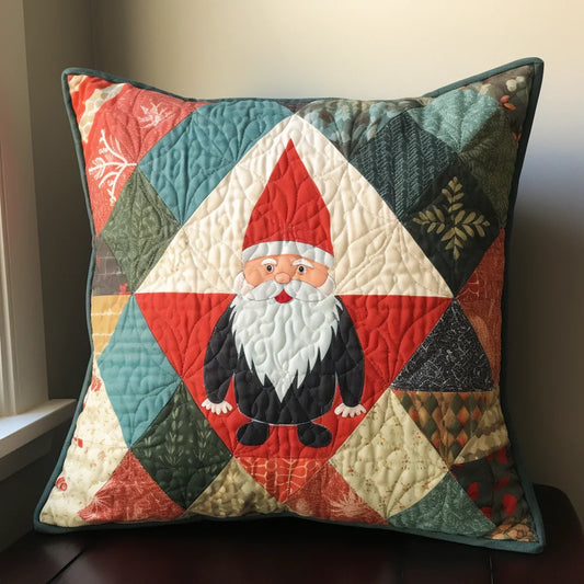 Christmas Gnome TAI020324189 Quilted Pillow Case