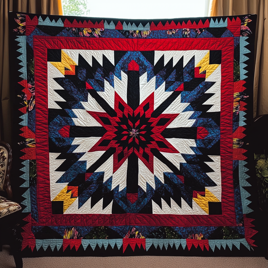 Native American TAI091024058 Quilt Blanket