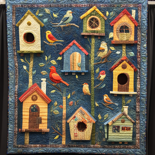 Birdhouse DAI221024218 Quilt Blanket