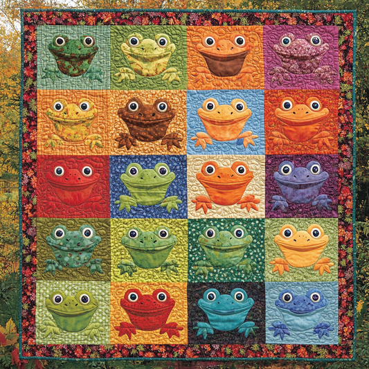 Frog DAI221024062 Quilt Blanket