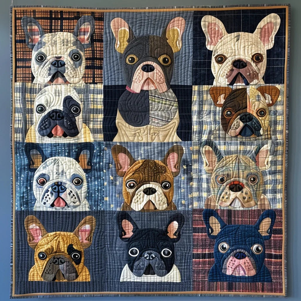 French Bulldog TAI240424073 Quilt Blanket