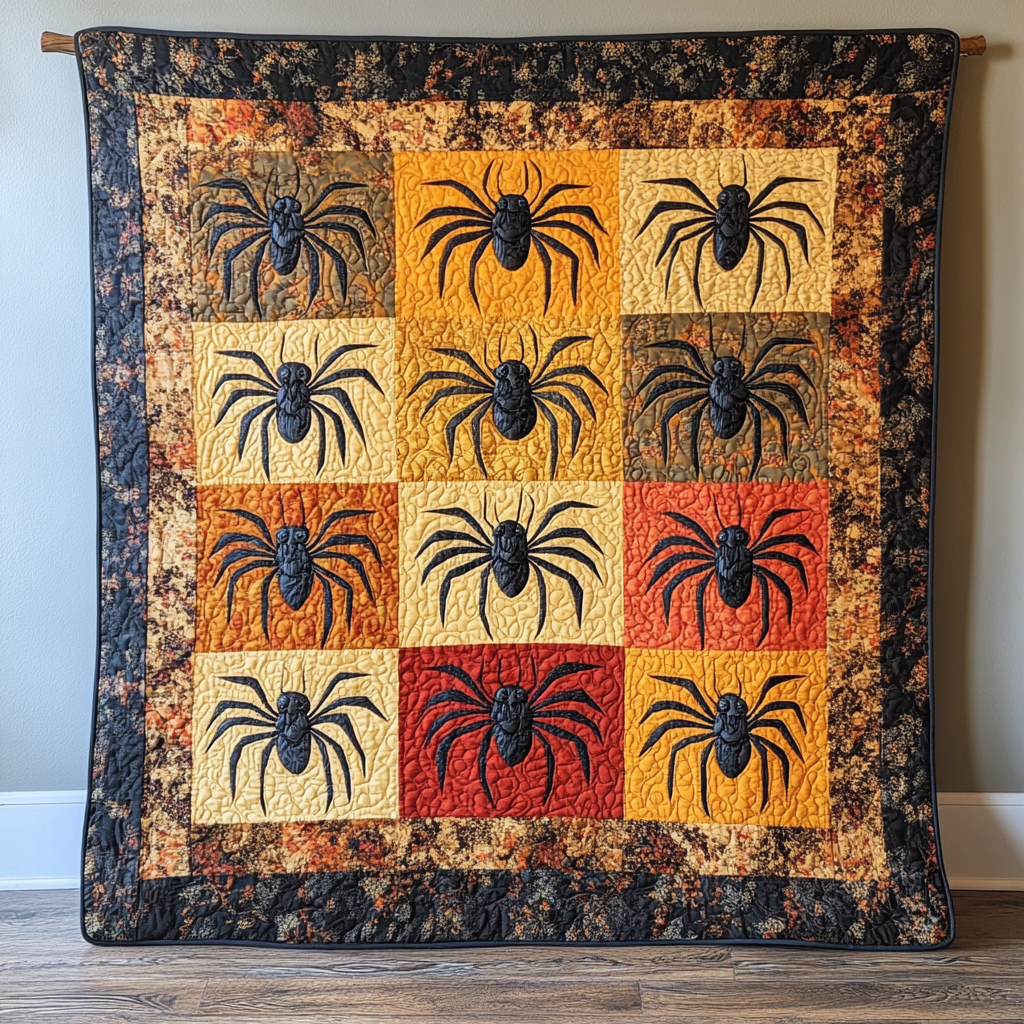 Spider DAI040225100 Quilt Blanket