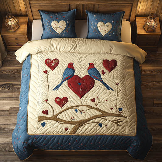 Love Bird DAI150125183 Quilt Bedding Set