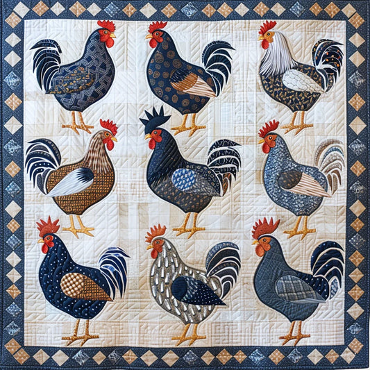 Chicken TAI240424069 Quilt Blanket