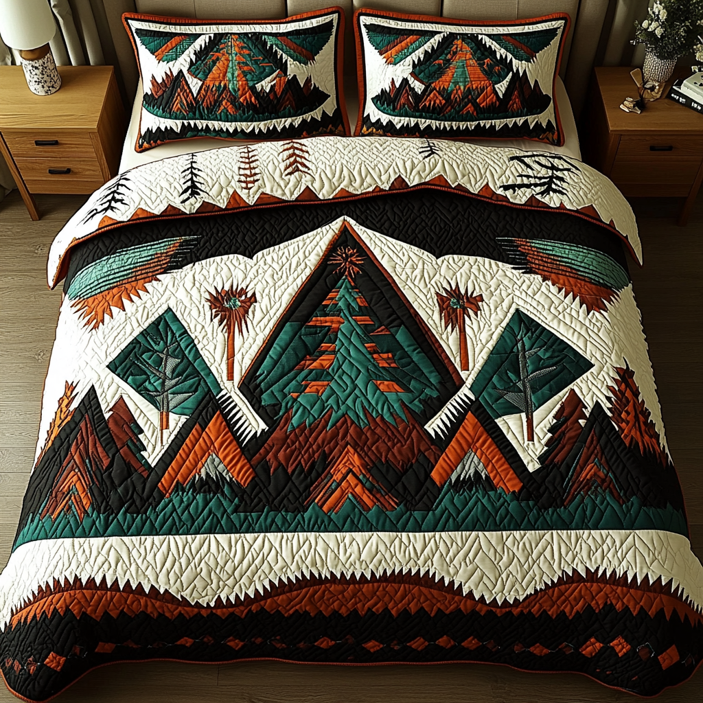 Native American TAI201124332 Quilt Bedding Set