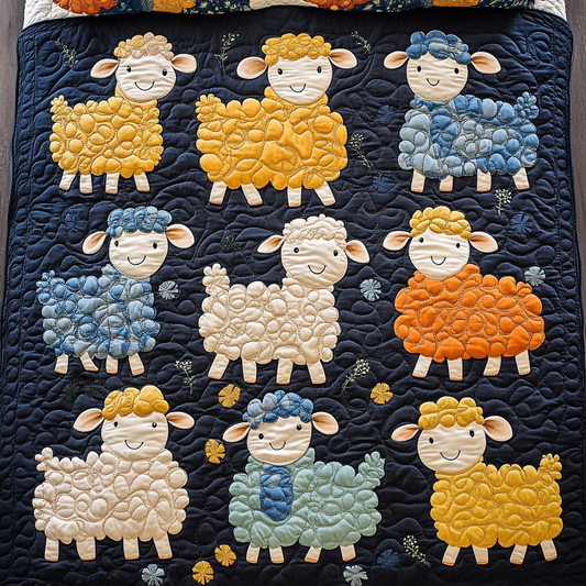 Sheep DAI110225074 Quilt Blanket