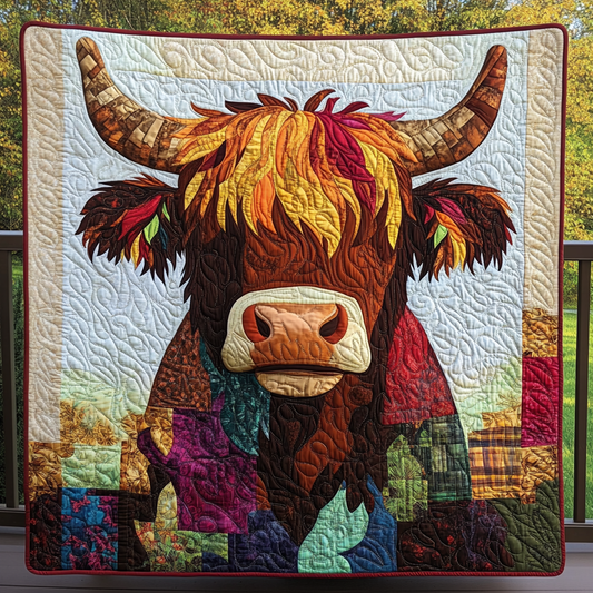 Highland Cow DAI111124428 Quilt Blanket