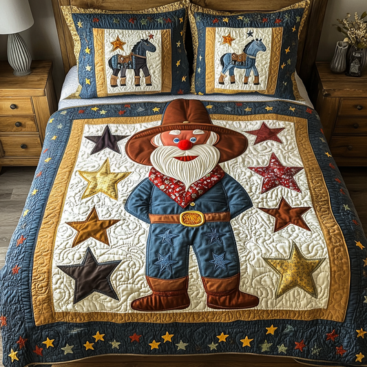 Cowboy Gnome DAI241224239 Quilt Bedding Set