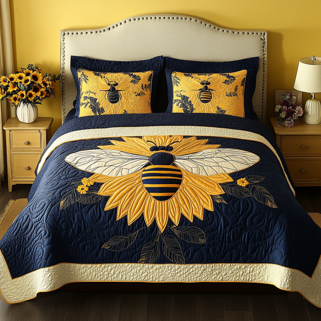 Bee TAI111124011 Quilt Bedding Set