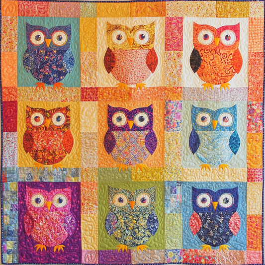 Owl DAI190824161 Quilt Blanket