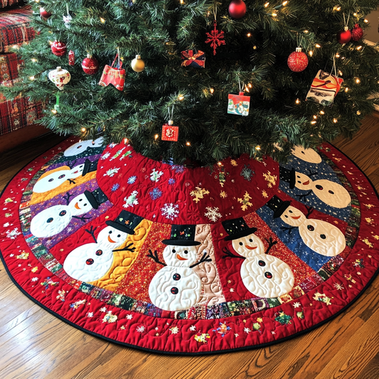 Snowman DAI230924039 Quilted Tree Skirt