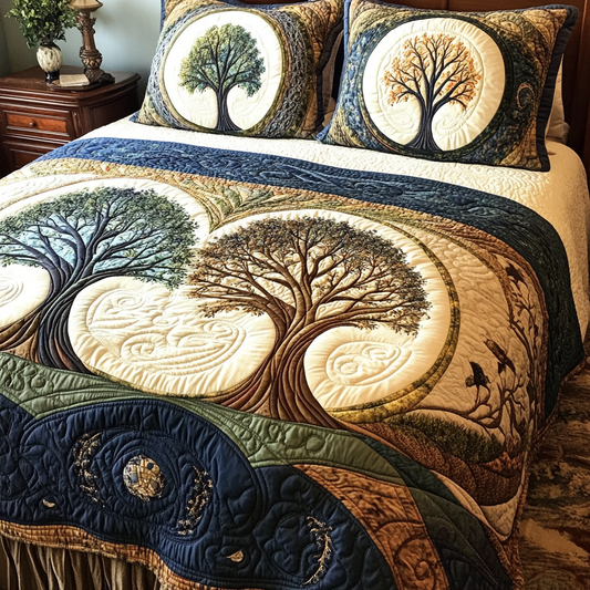 Tree Of Life TAI101224330 Quilt Bedding Set