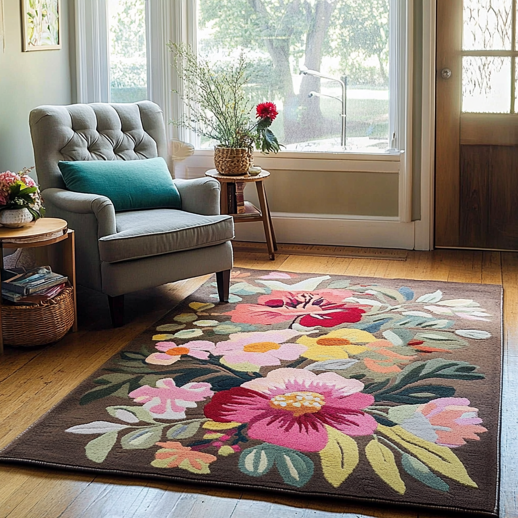 Flower TAI141124489 Rug