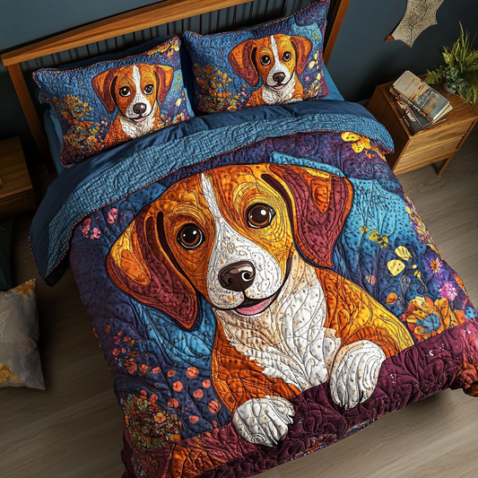 Beagle TAI181024144 Quilt Bedding Set