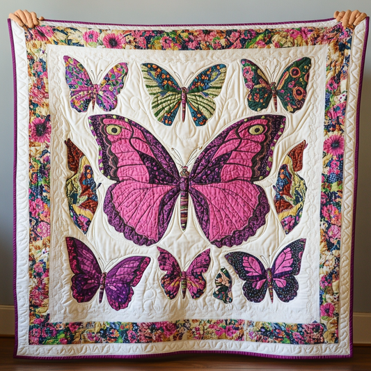 Butterfly DAI070824036 Quilt Blanket