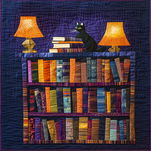 Bookcase DAI221024028 Quilt Blanket