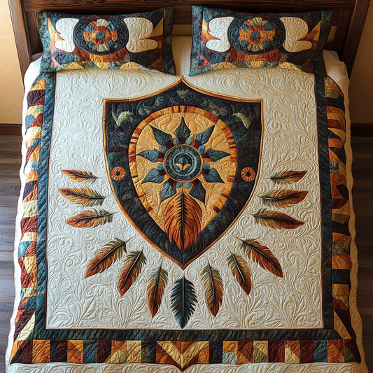 Native American Shield DAI171224174 Quilt Bedding Set