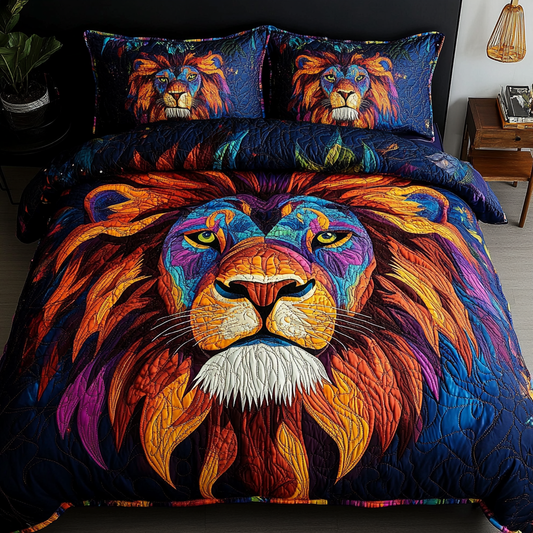 Lion DAI110225136 Quilt Bedding Set