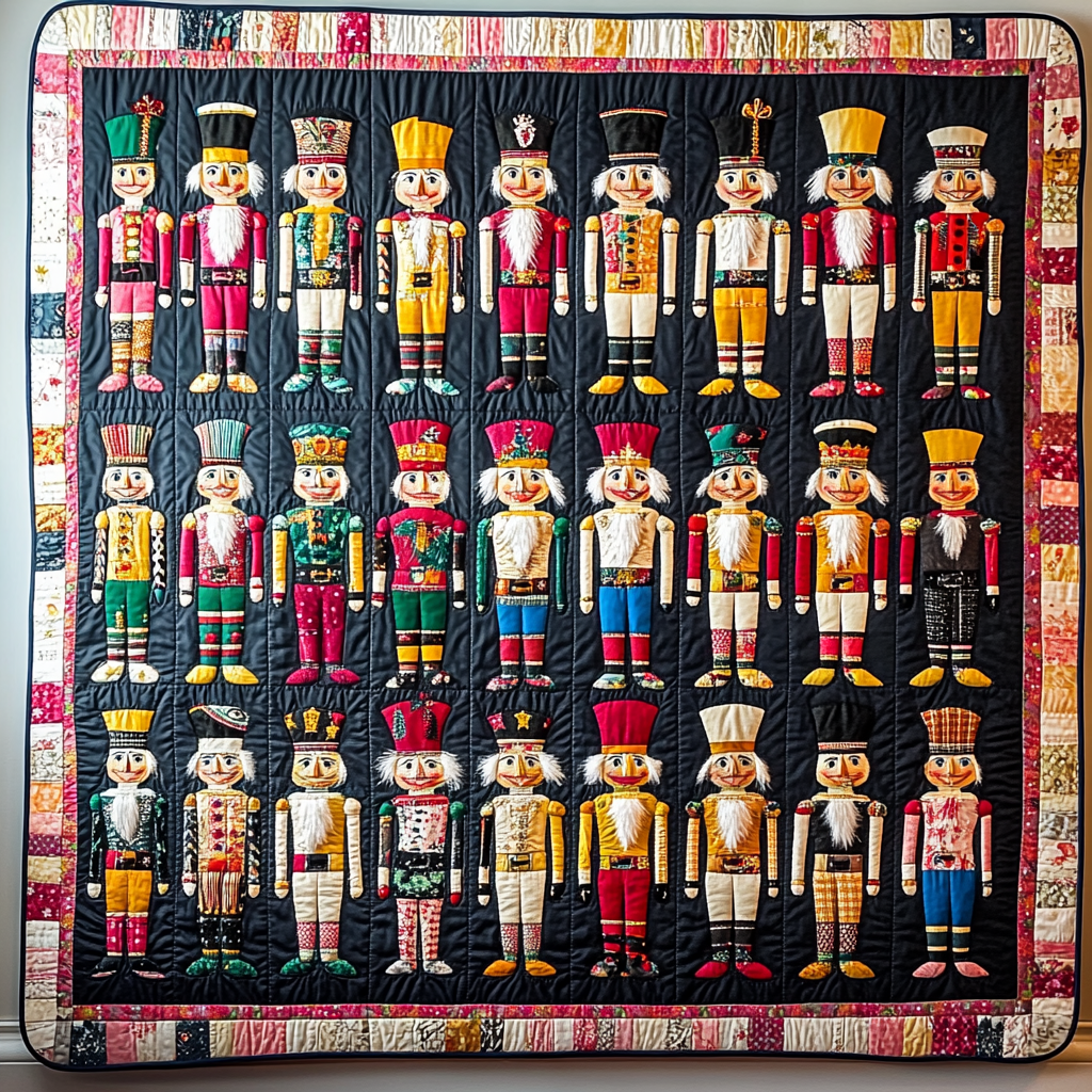 Christmas Nutcracker TAI121024055 Quilt Blanket