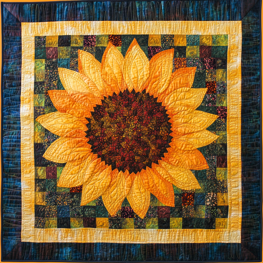 Sunflower DAI010824090 Quilt Blanket