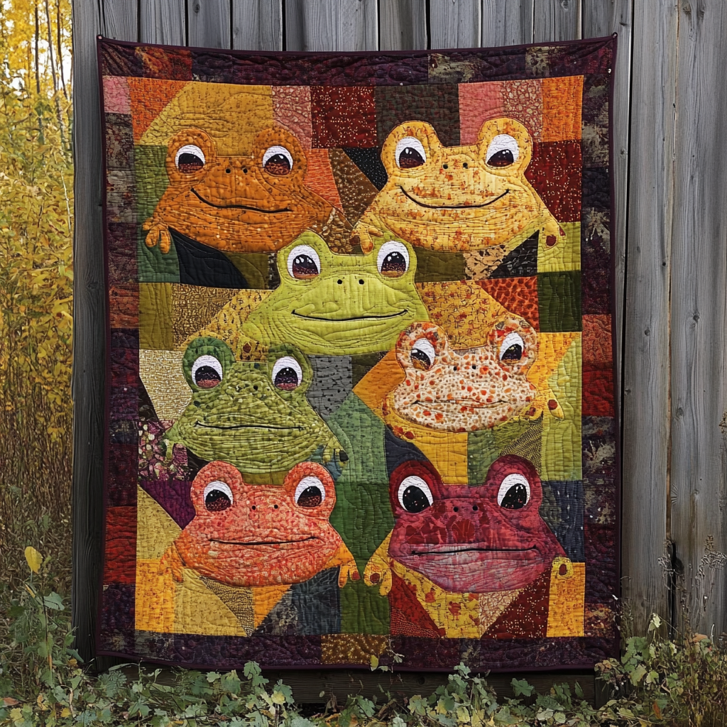 Frog DAI221024052 Quilt Blanket