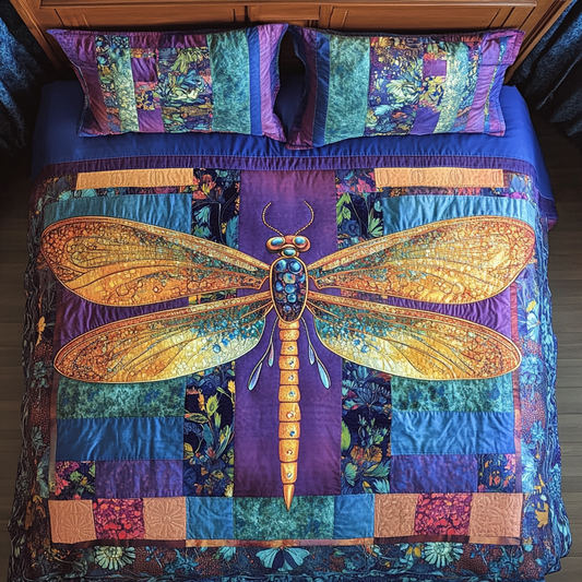 Dragonfly TAI181024153 Quilt Bedding Set