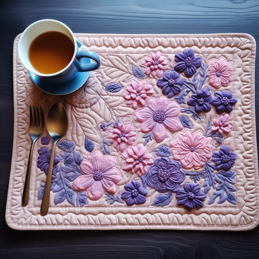 Flower TAI040124300 Quilted Placemats