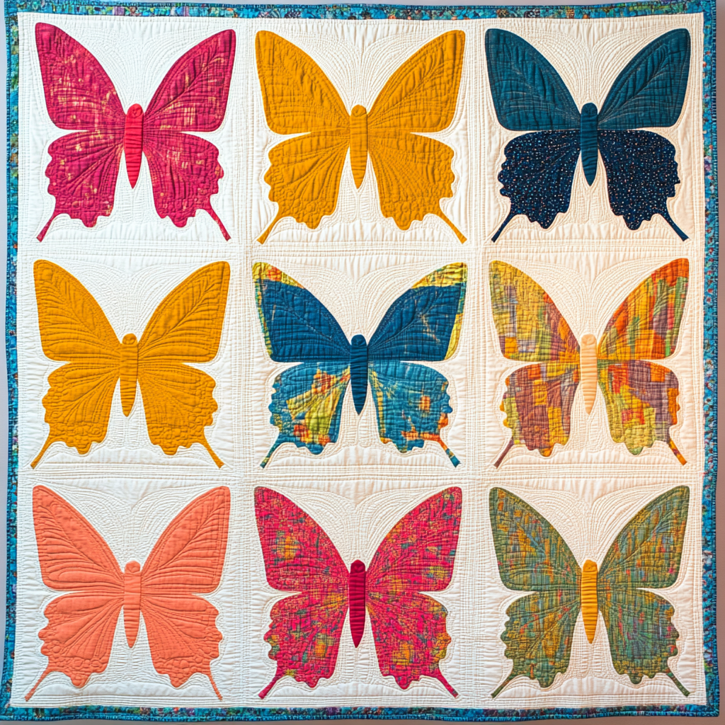 Butterfly DAI070824047 Quilt Blanket