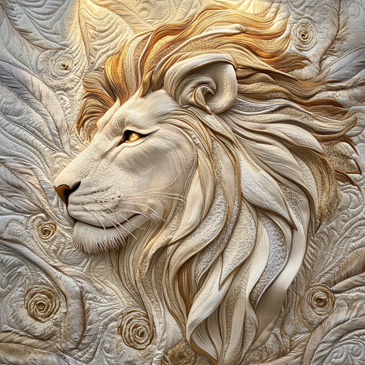 Majestic Lion TAI111124266 Quilt Blanket