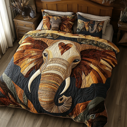 Elephant TAI181024196 Quilt Bedding Set