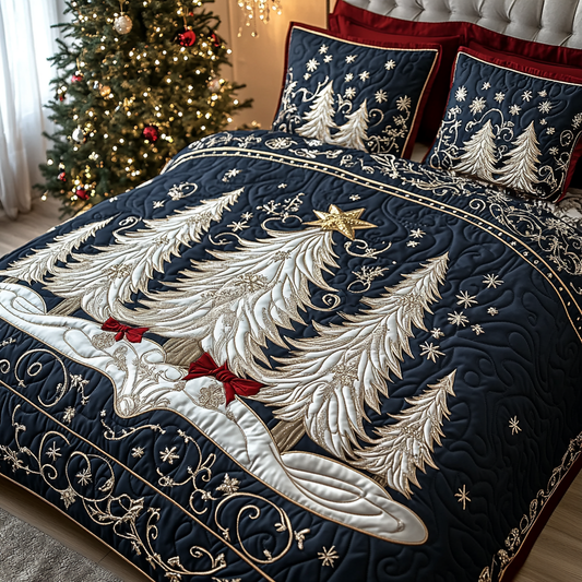 Christmas Tree TAI141124094 Quilt Bedding Set