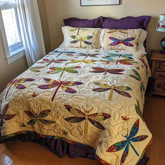 Dragonfly TAI251124064 Quilt Bedding Set