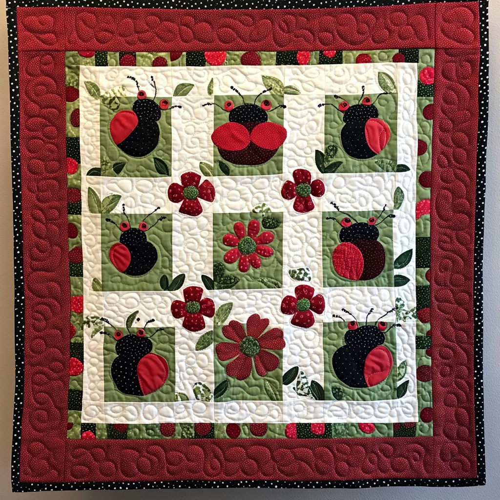 Ladybug DAI221024173 Quilt Blanket