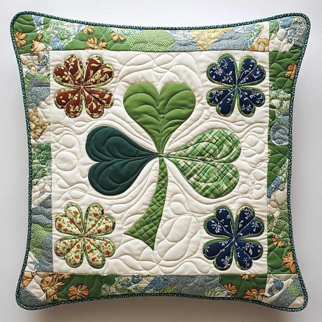 Shamrock DAI230924107 Quilted Pillow Case