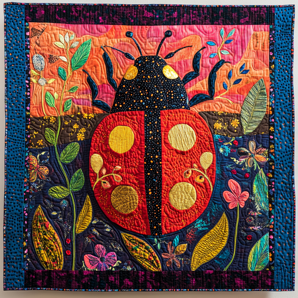 Ladybug DAI221024179 Quilt Blanket