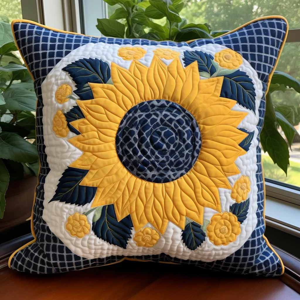 Sunflower TAI060324064 Quilted Pillow Case