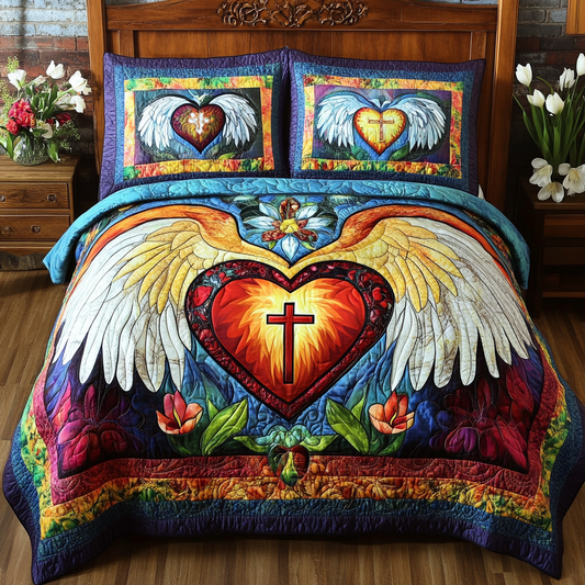 Sacred Heart DAI051224072 Quilt Bedding Set