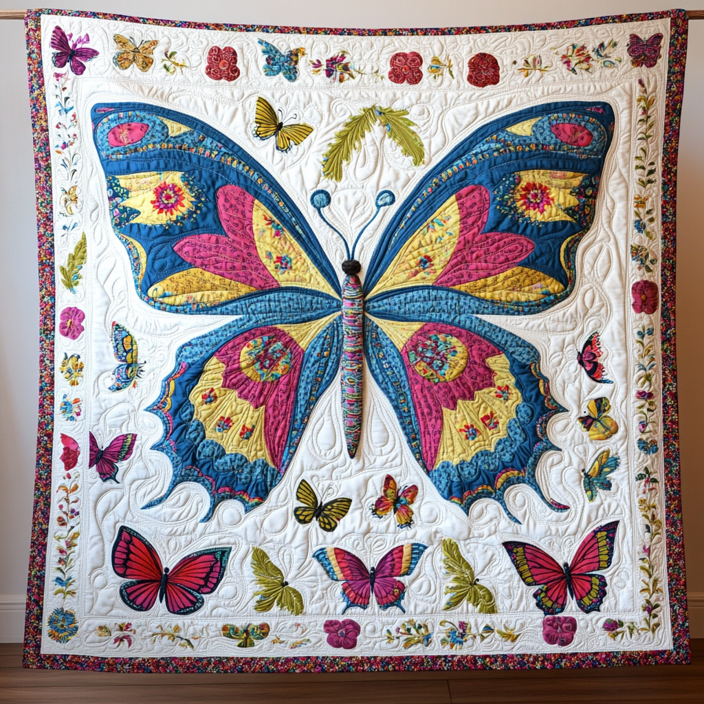 Butterfly DAI070824041 Quilt Blanket