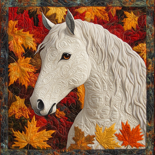 Autumn Horse DAI200125176 Quilt Blanket