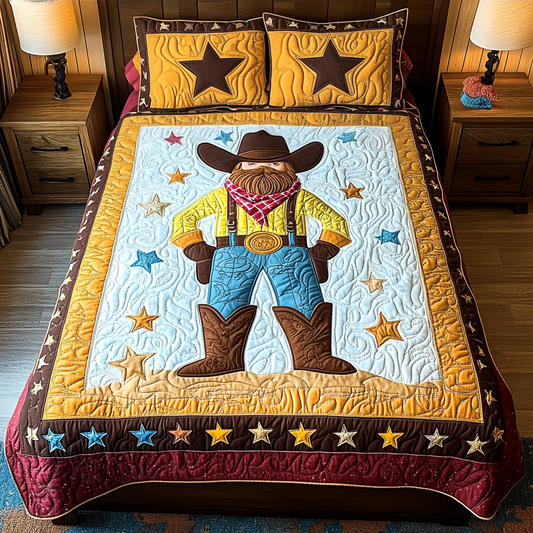 Cowboy DAI241224243 Quilt Bedding Set