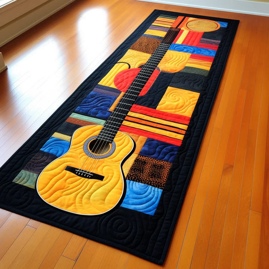 Guitar TAI07122343 Quilted Table Runner