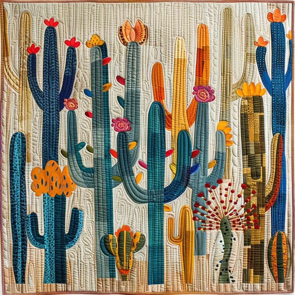 Cactus TAI240424054 Quilt Blanket