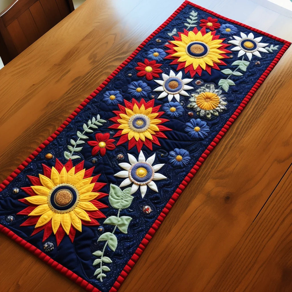 Sunflower TAI280224061 Quilted Table Runner