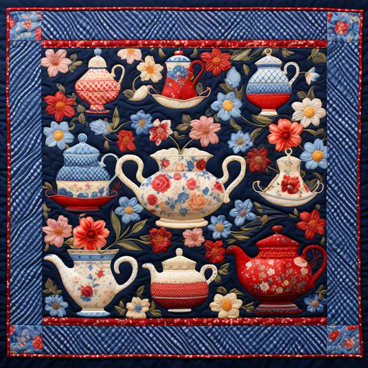 Teapot TAI260224018 Quilt Blanket