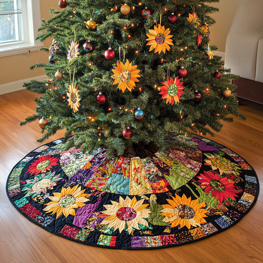 Sunflower TAI021024148 Quilted Tree Skirt