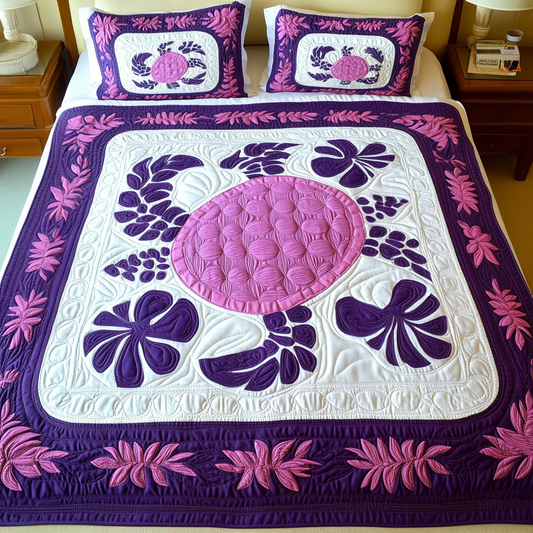 Hawaiian Turtle DAI040225228 Quilt Bedding Set