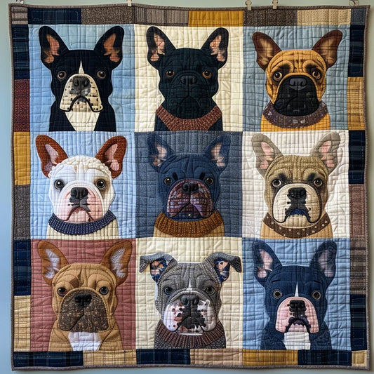 French Bulldog TAI240424107 Quilt Blanket