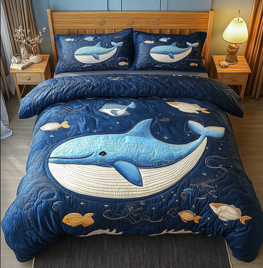 Whale DAI190225174 Quilt Bedding Set